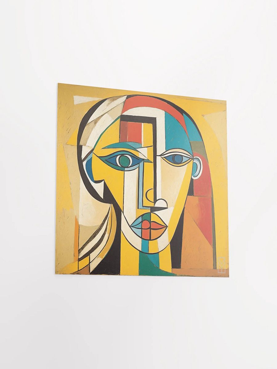 Poster Sophisticated Cubist Enigma product image (3)