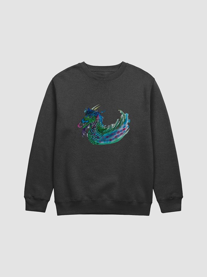 Colorful Ink Dragon Crewneck Sweatshirt product image (1)