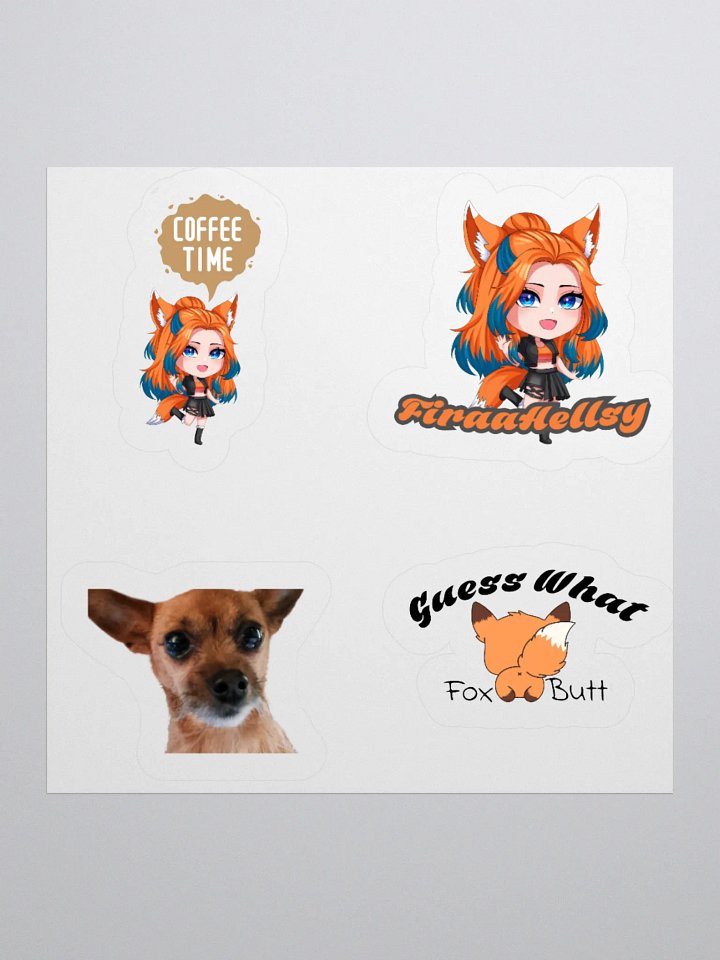 Foxy Coffee Time Stickers product image (3)