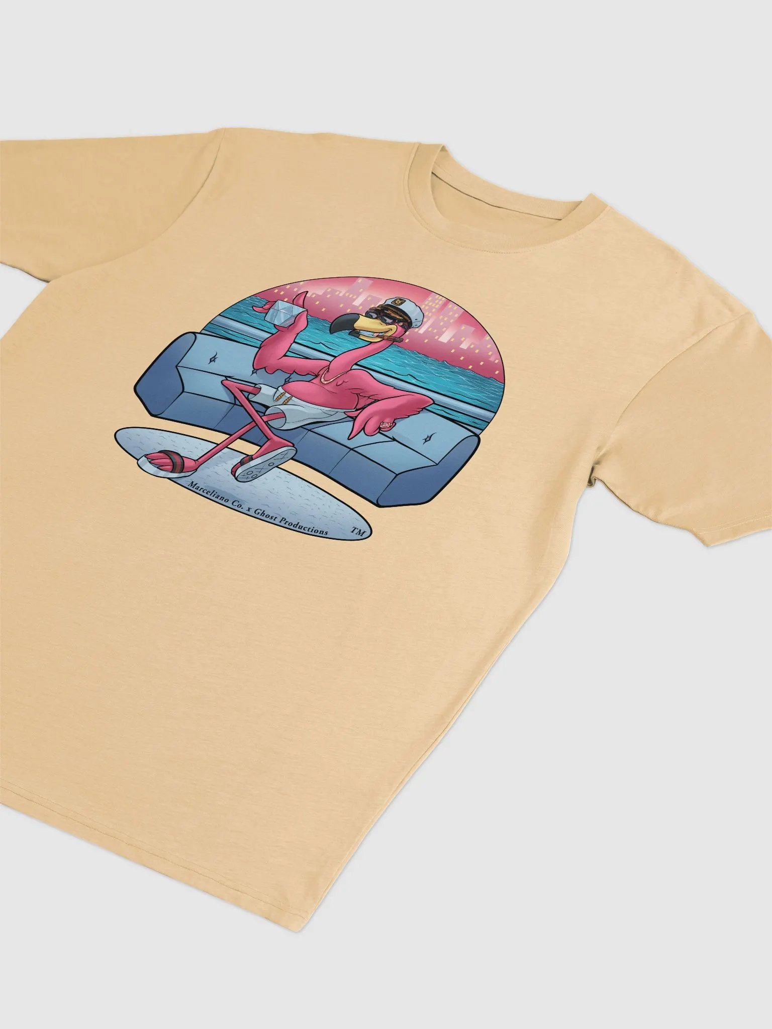 Flamingo Bliss Premium Shirt product image (4)