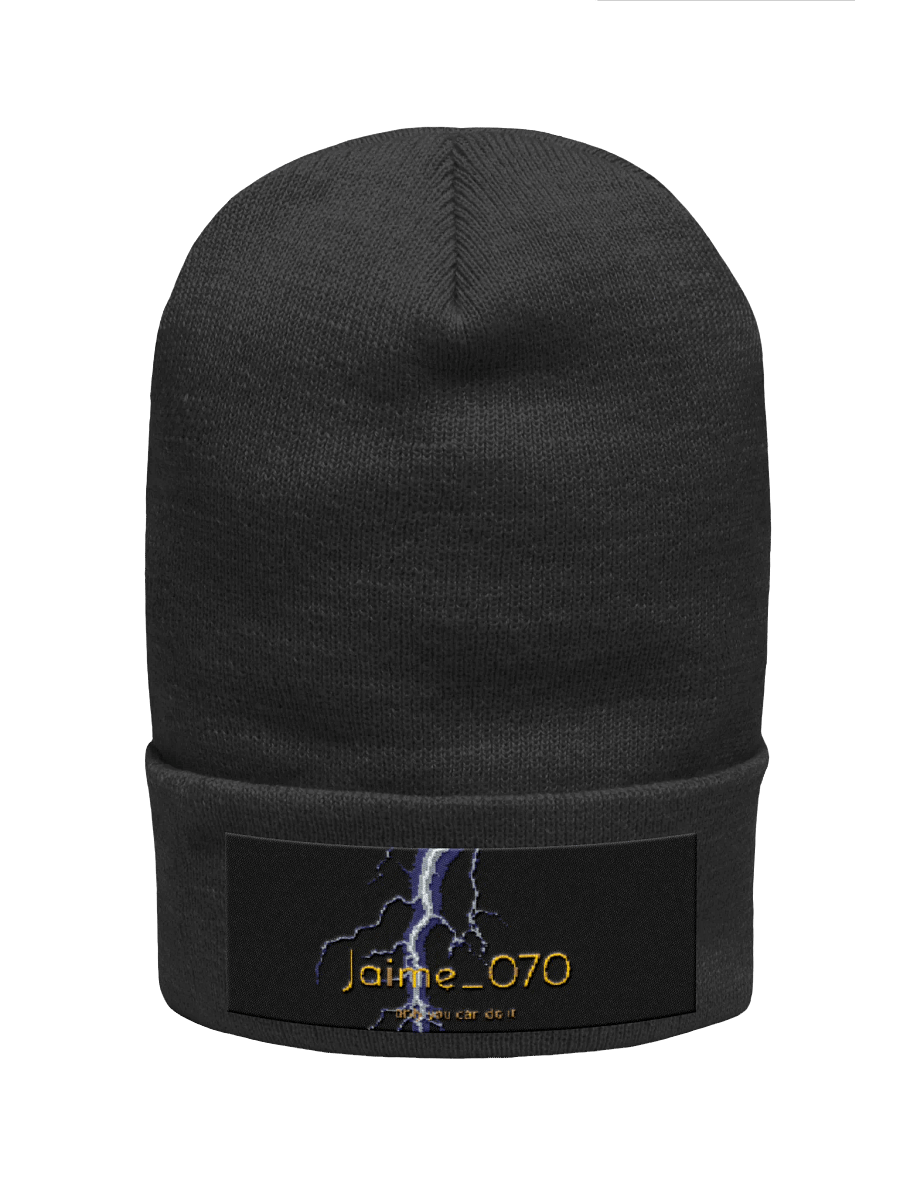 Lightning beanie product image (1)