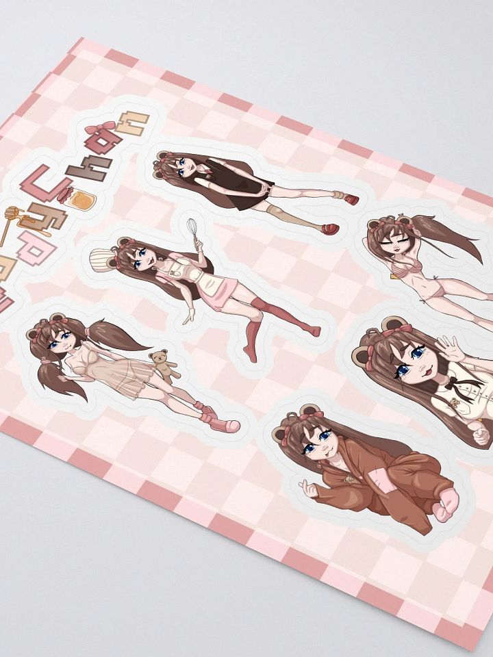 TeddyChan Outfits Sticker Sheet product image (2)