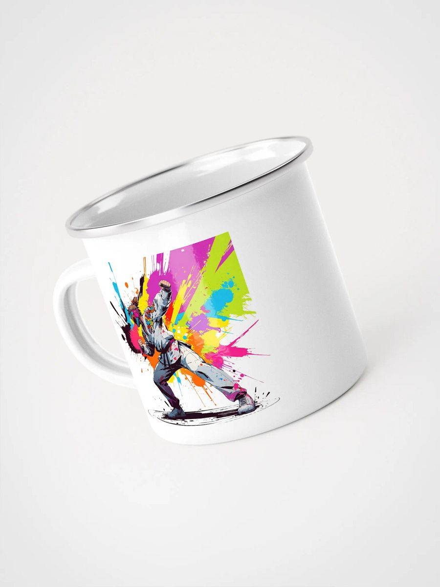 Enamel Mug ( D_0144_Color Kick Taekwondo Boy of the Streets ) product image (4)