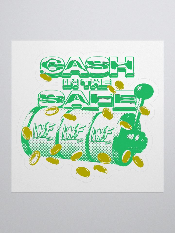 IWF Cash In The Safe Sticker product image (1)