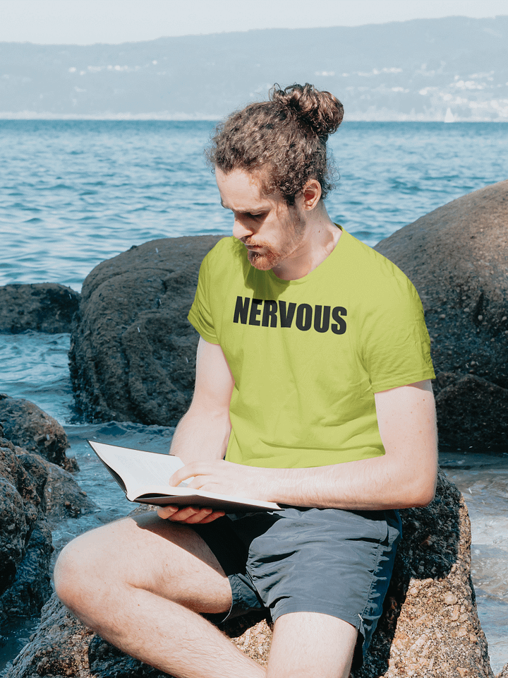 NERVOUS supersoft unisex t-shirt product image (1)