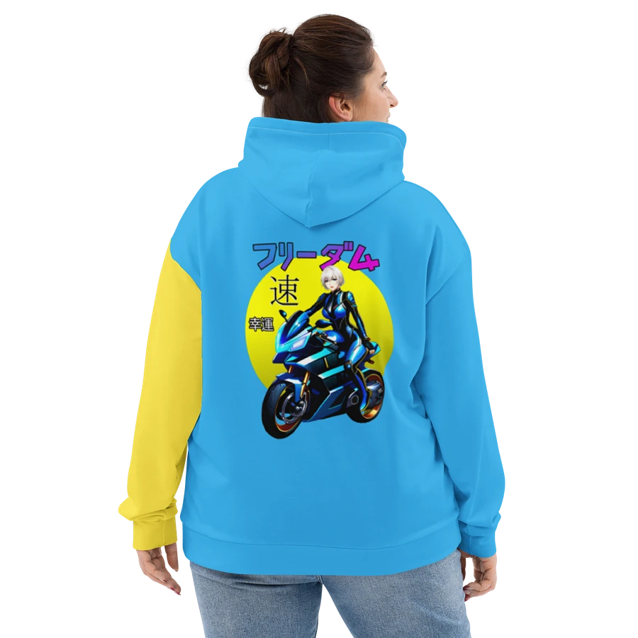 Biker Girl - Hoodie (Blue) product image (17)