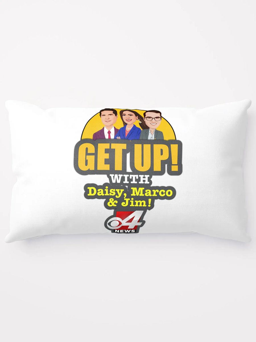 Get Up! With Daisy, Marco & Jim All-Over Print Pillow product image (5)
