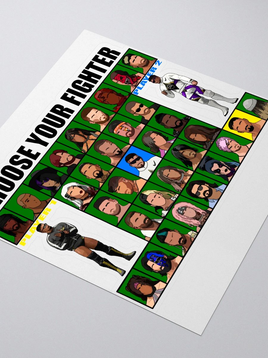 PEPW Choose Your Fighter Almir x Oliver Sticker product image (3)