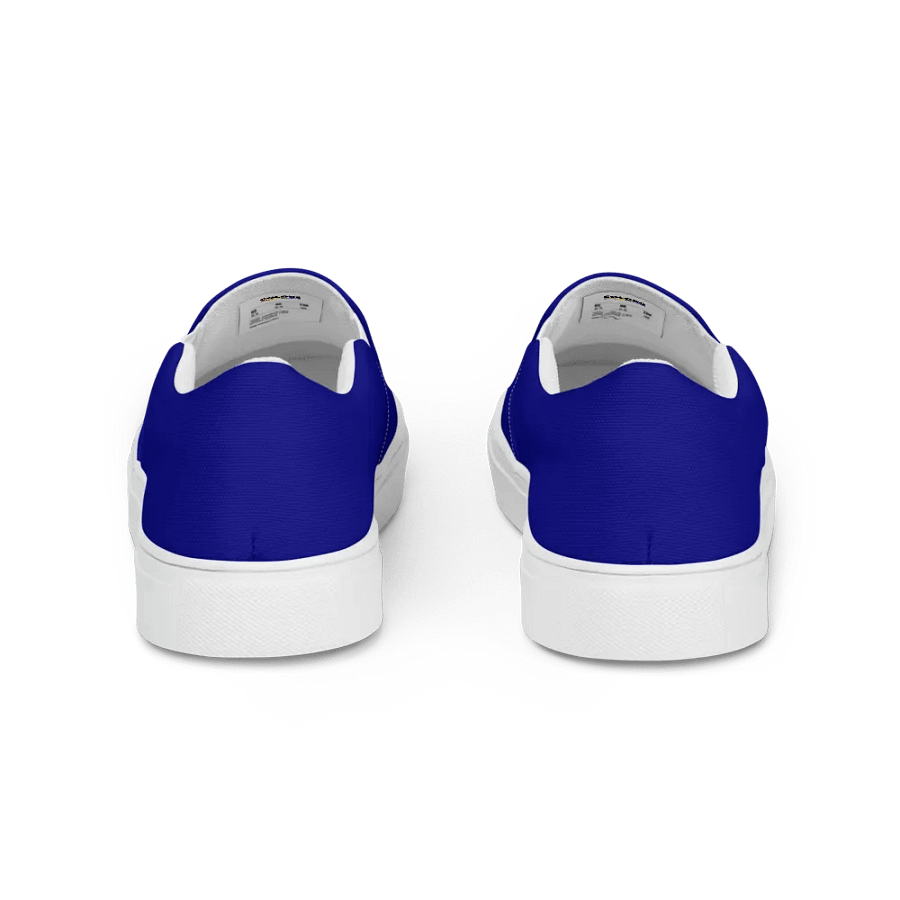 Men's Navy Blue Slip-On Canvas Shoes product image (3)