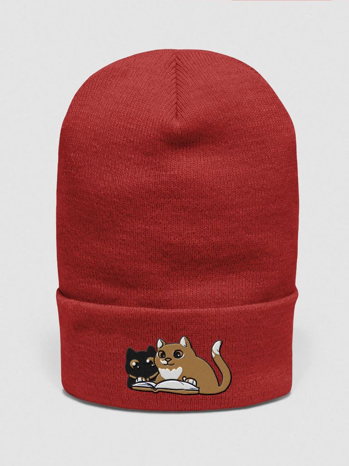 Cozy Tales Beanie – The Tales of Straw Cat & Tao product image (1)