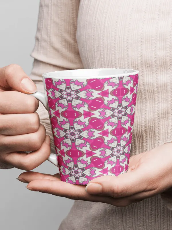 Kissed by Pinks Latte Mug product image (1)