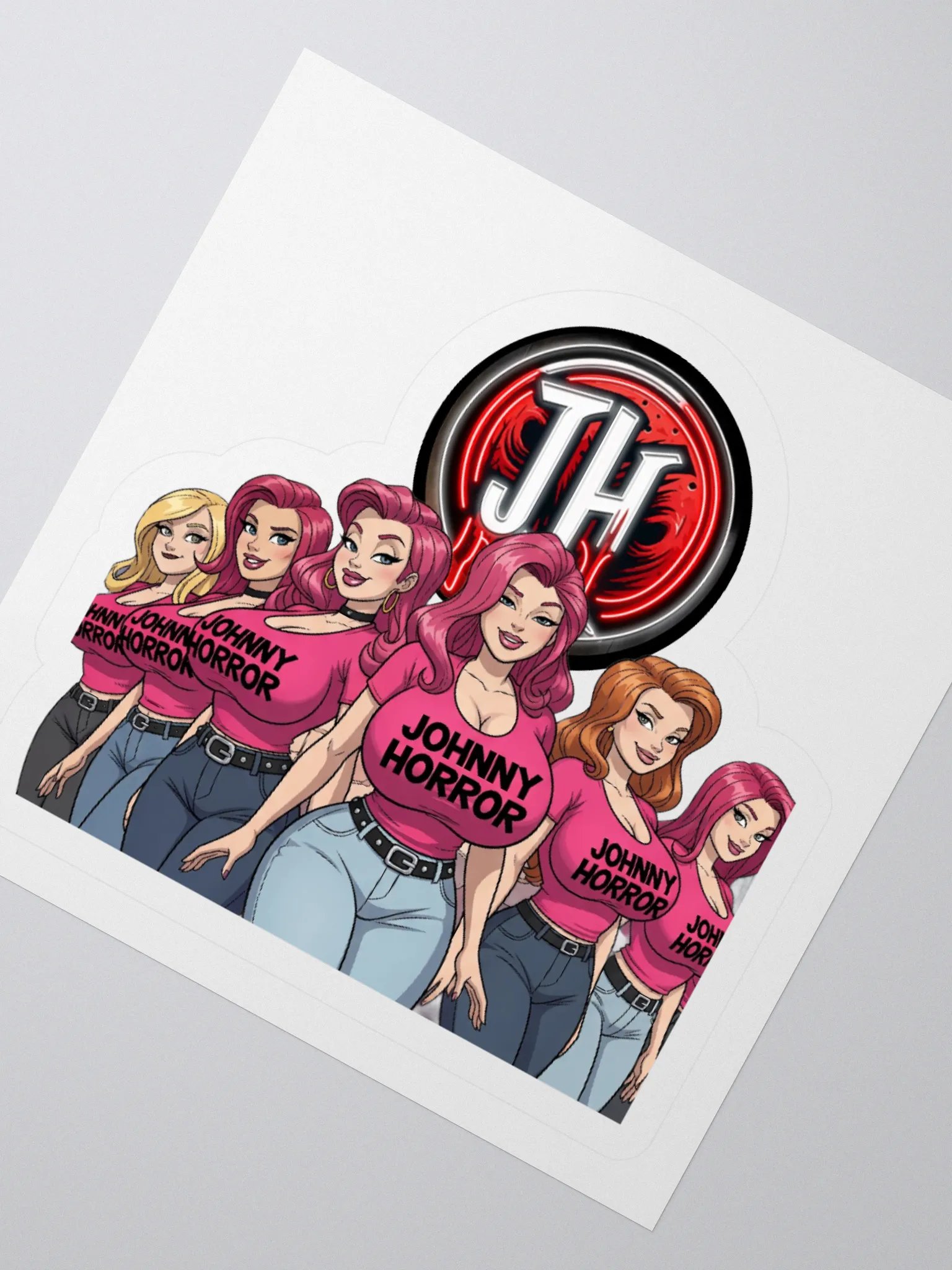 Big Boobie Ladies Sticker product image (5)
