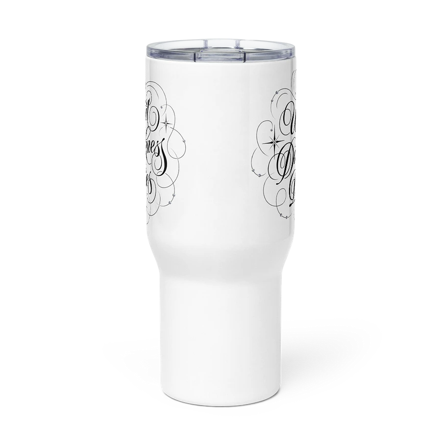 Until Darkness Dies (swirls design) Travel Mug product image (3)