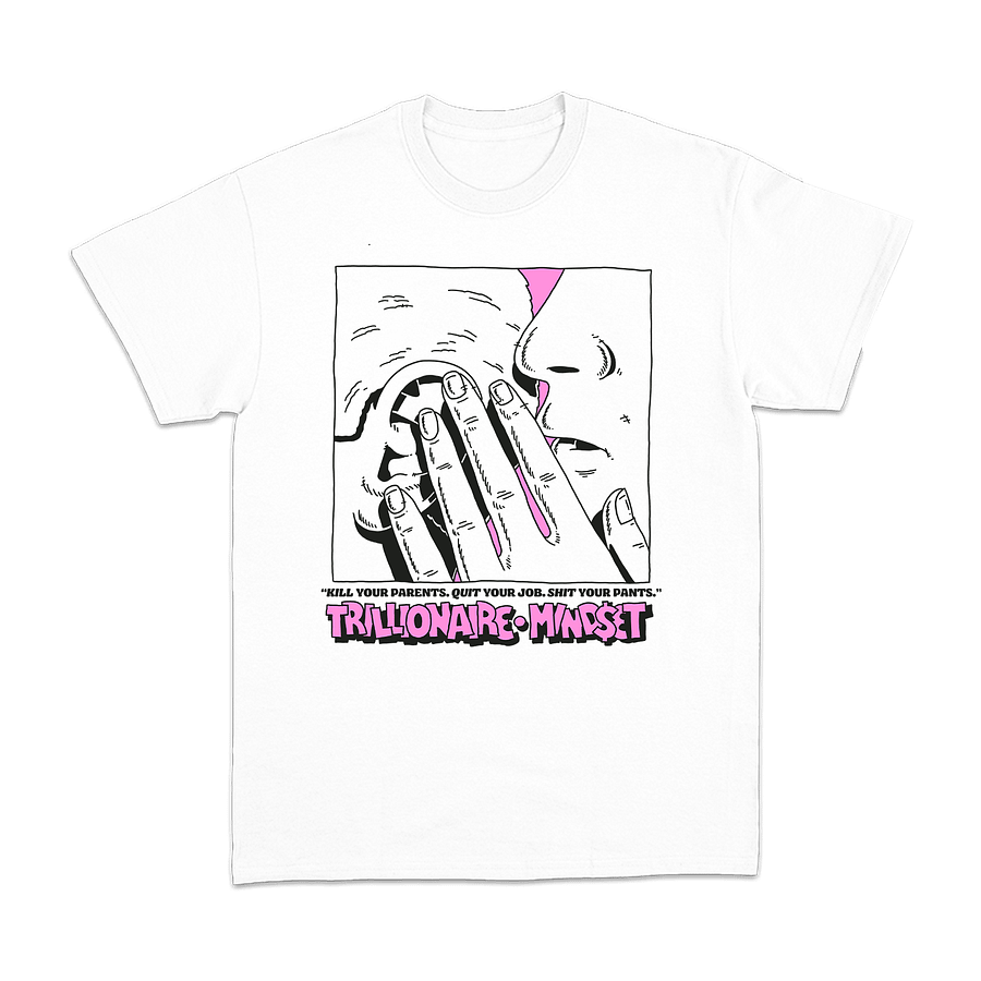 Kill Your Parents White T-Shirt product image (1)