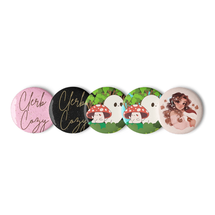 Do It Cozy & Clerb Cozy | Round Buttons product image (1)