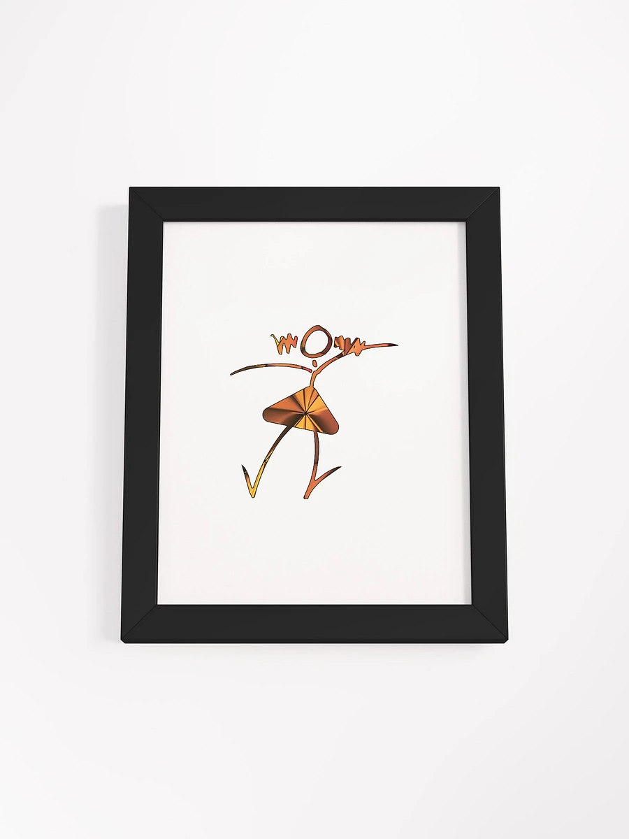 Dancing Gold WOW: Framed Art Poster product image (5)