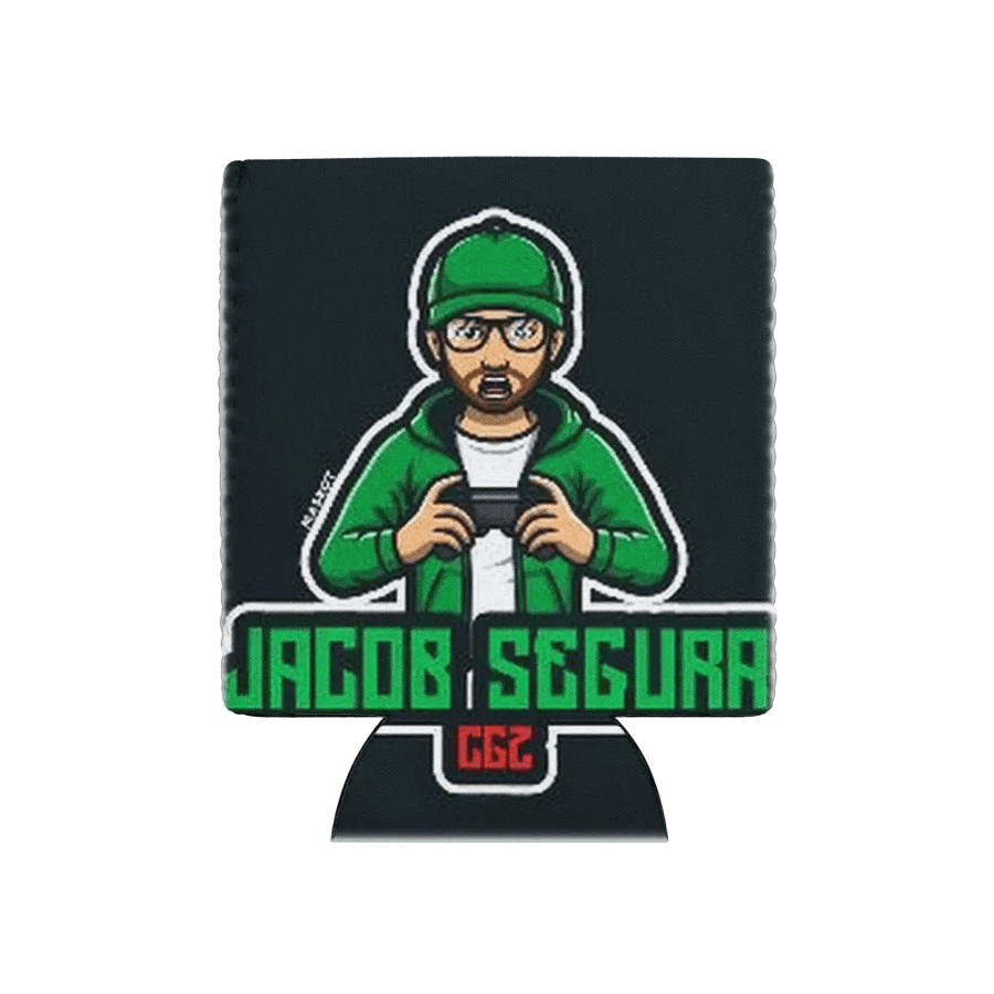 Jacob segura CGZ Game On Can Cooler - Personalized Neoprene Drink Sleeve product image (3)