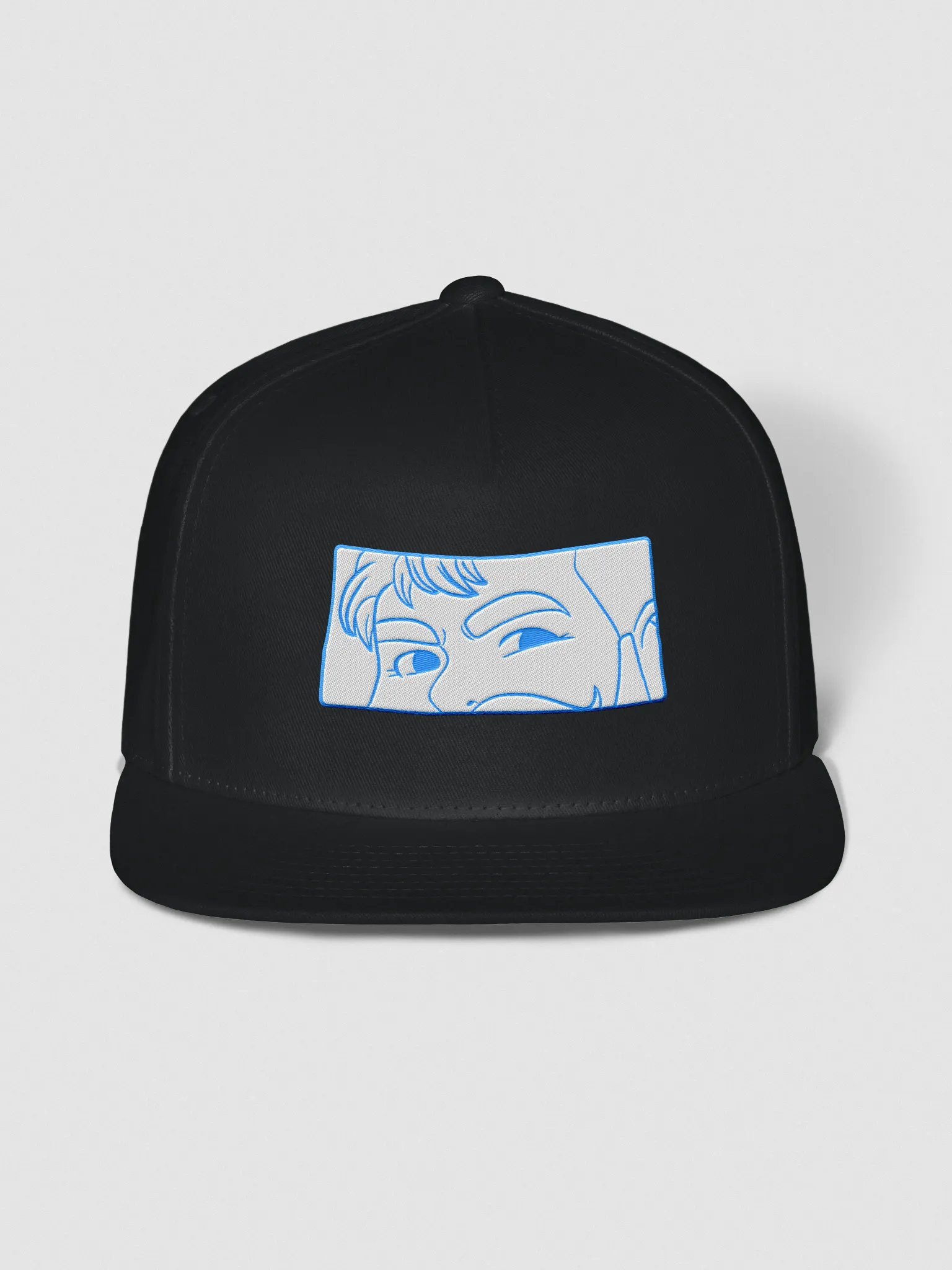 Bear Stare Hat - Blue Outline product image (4)