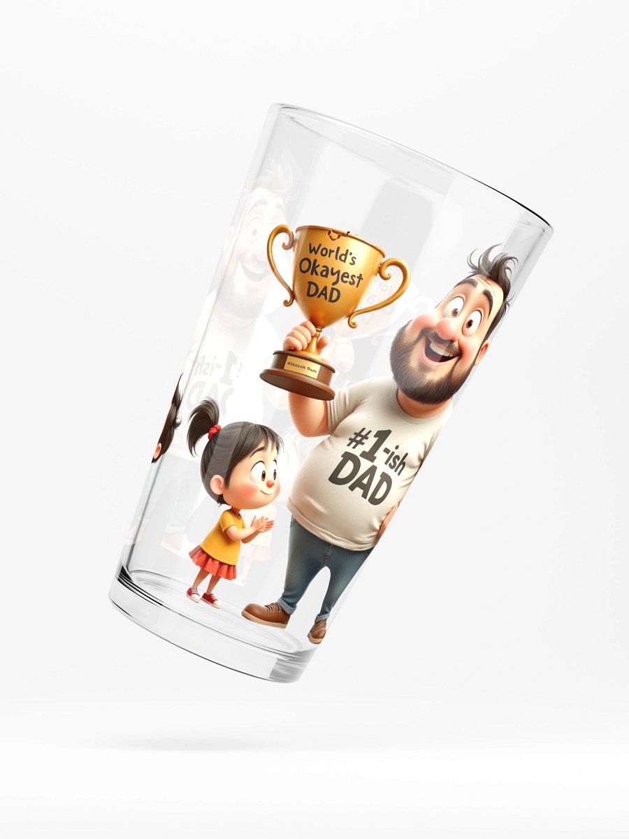 World’s Okayest Dad – Funny Cartoon Father’s Day Design product image (5)