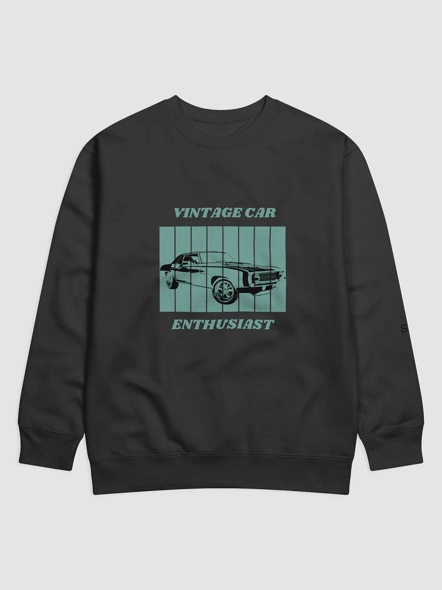 Vintage Car Enthusiast Premium Sweatshirt - Unisex product image (2)