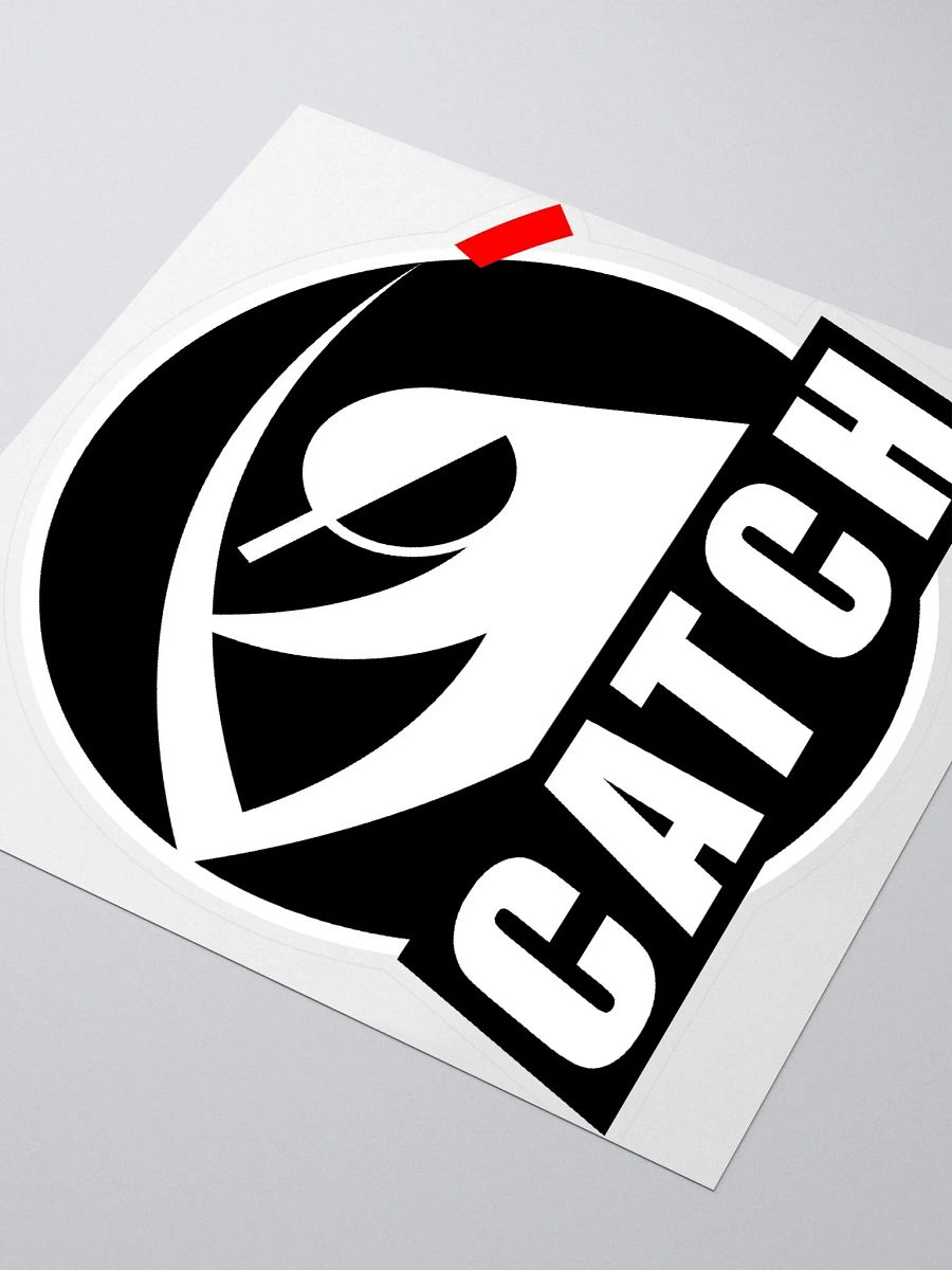 CATCH 5X5 STICKER - WHITE product image (3)