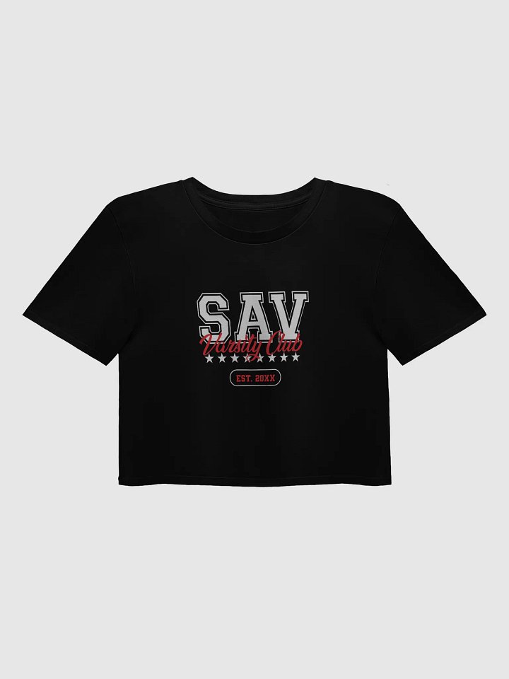 Sav Varsity Crop Top product image (1)
