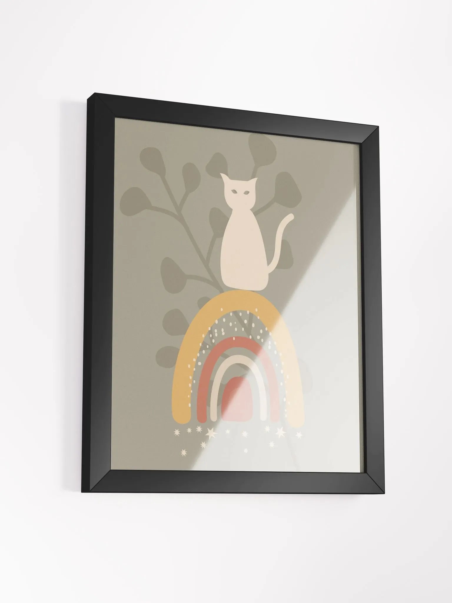 Vibrant Ayous Wood Framed Matte Poster product image (54)