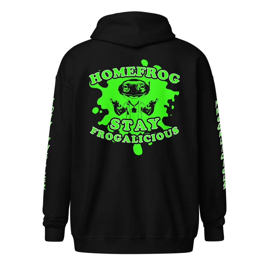 The OG Green Zipper Hoodie product image (1)