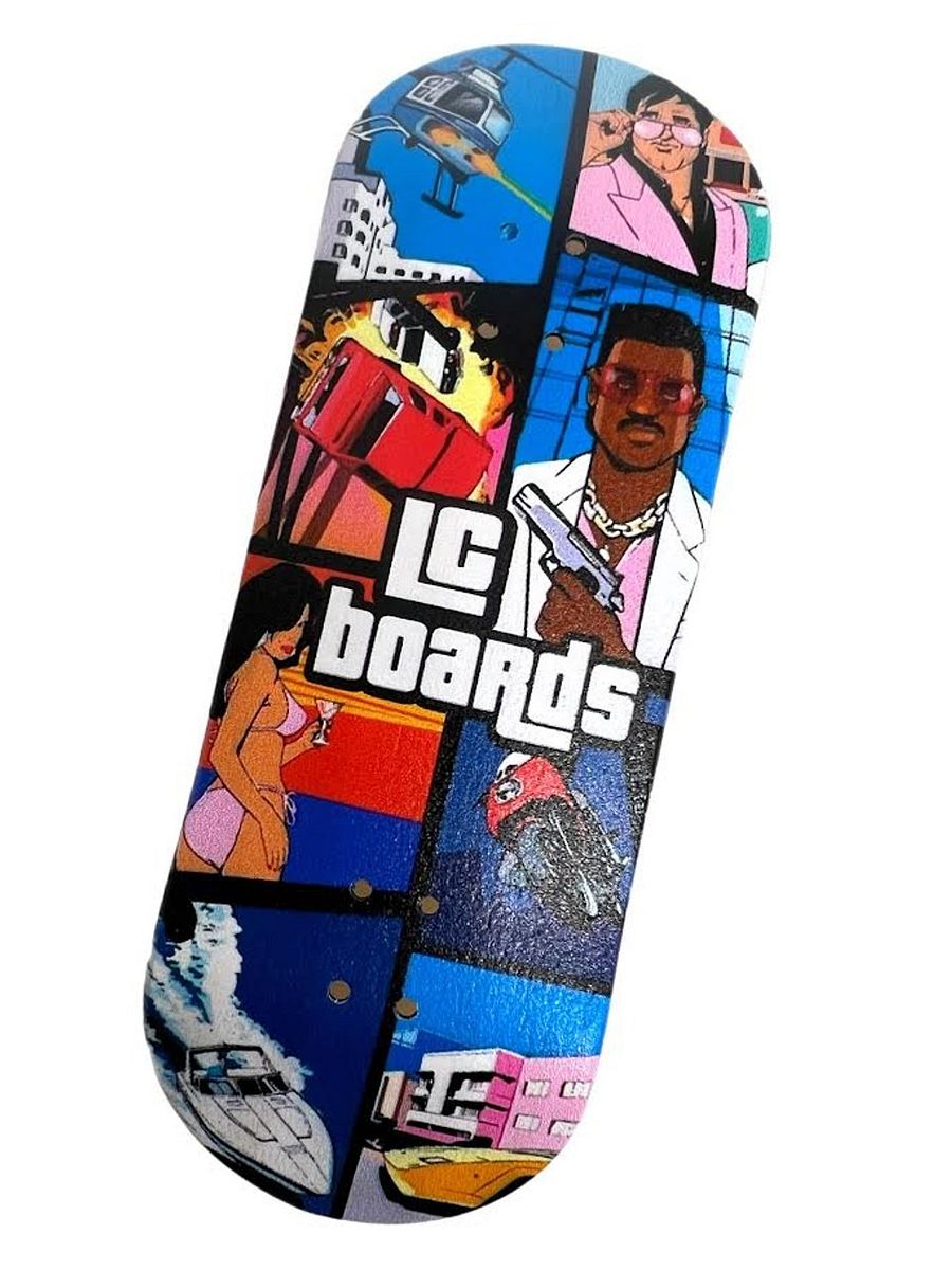 LC BOARDS 98X34 COMPLETE GTA GRAPHIC FOAM GRIP TAPE product image (3)