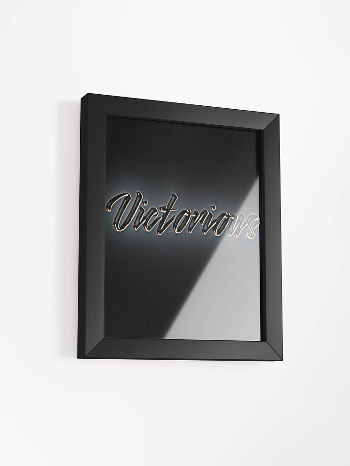 Victorious - Framed - Black - High-Quality Poster product image (2)