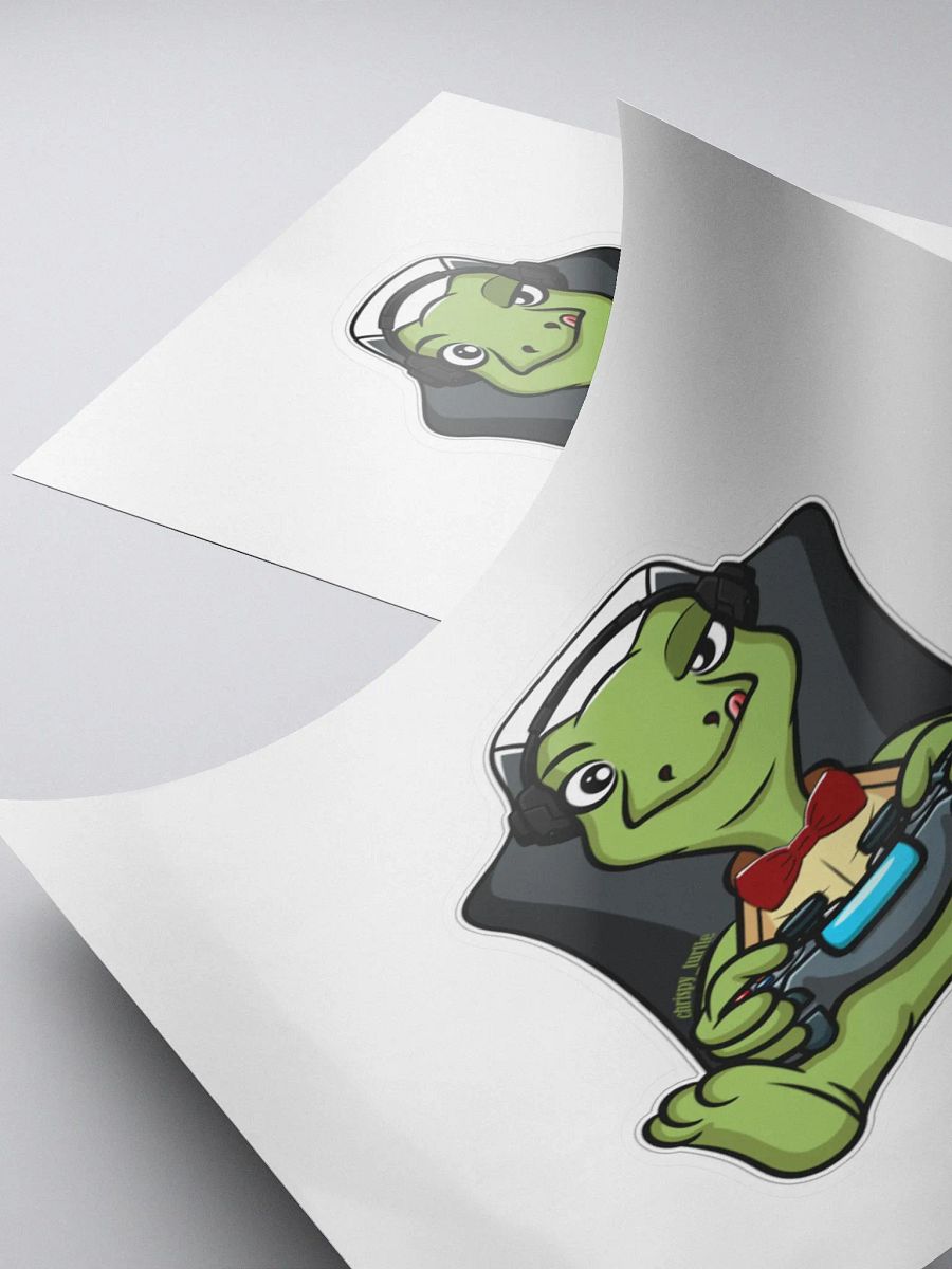Large single Gaming Turtle sticker product image (4)