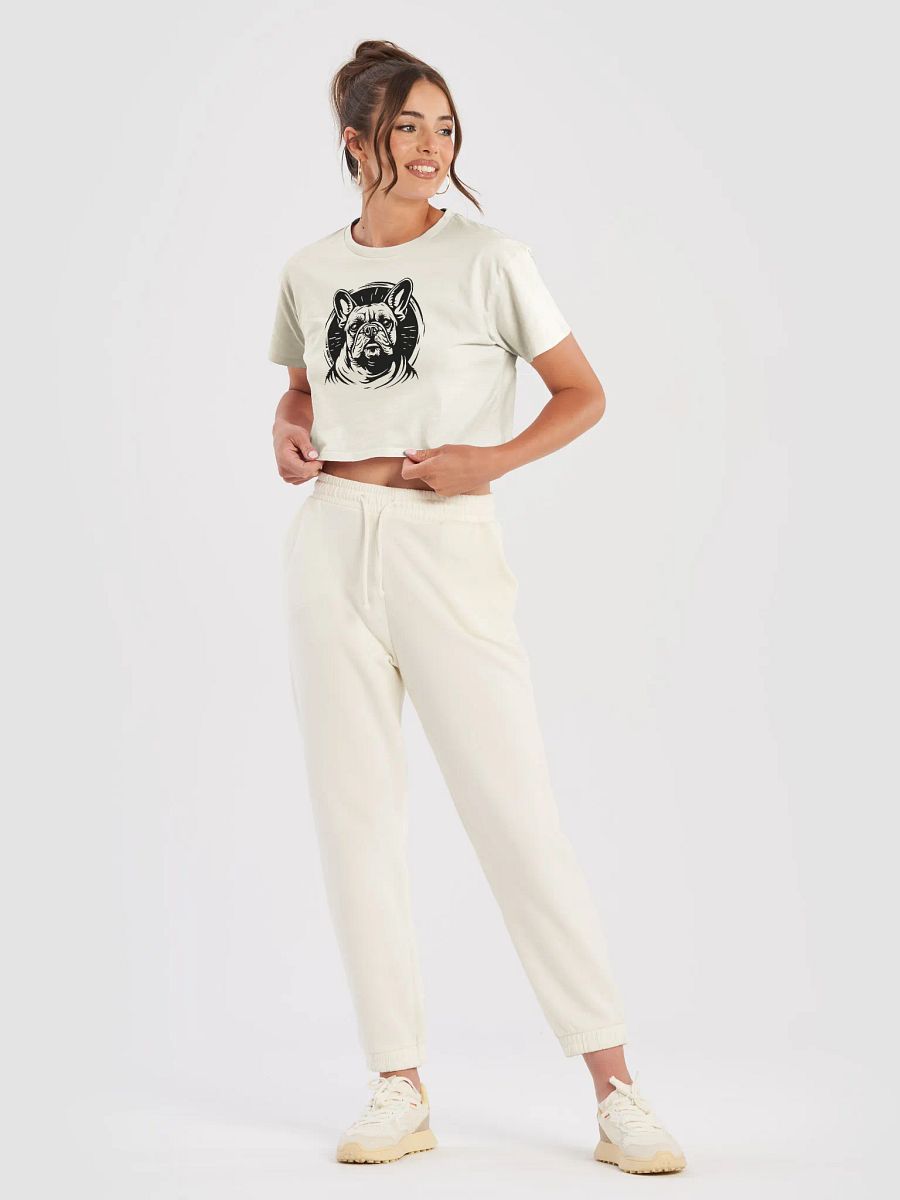 Bold French Bulldog Graphic Crop Top – Perfect for Dog Lovers product image (1)