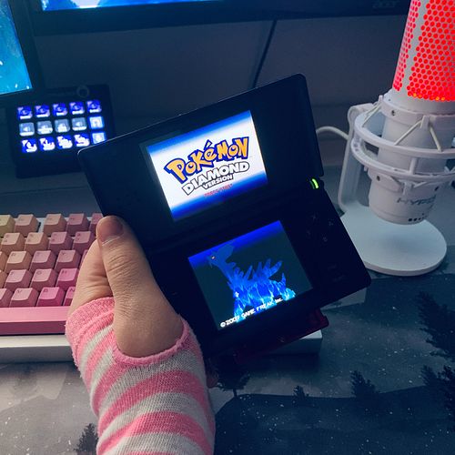 What u gon do when I pull out the DS? 👾 #Furry #Femboy #Cute #nintendo