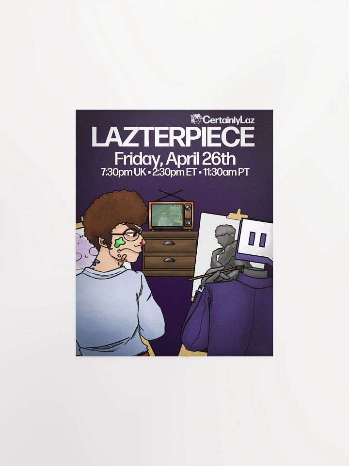 Lazterpiece Event Poster product image (1)