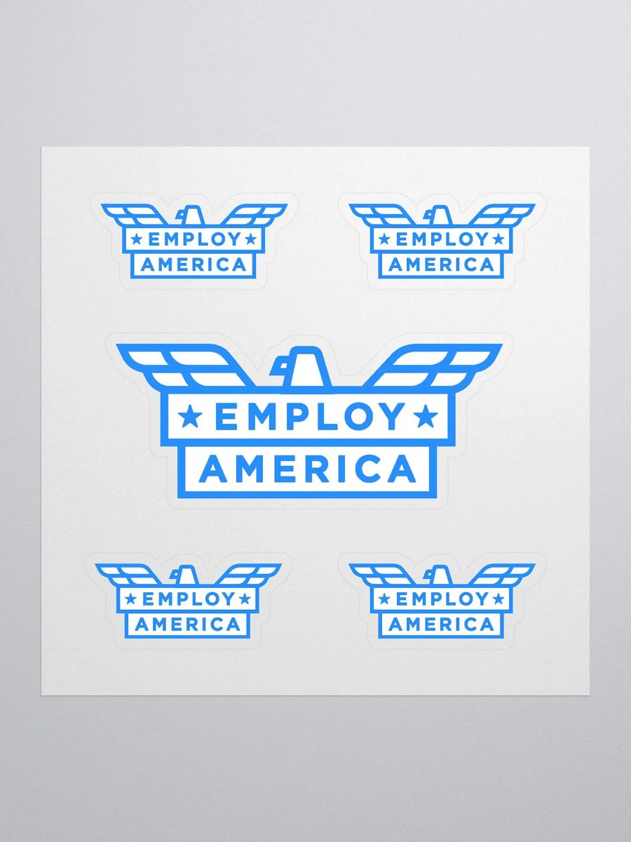 Employ America Logo Sticker Sheet product image (2)