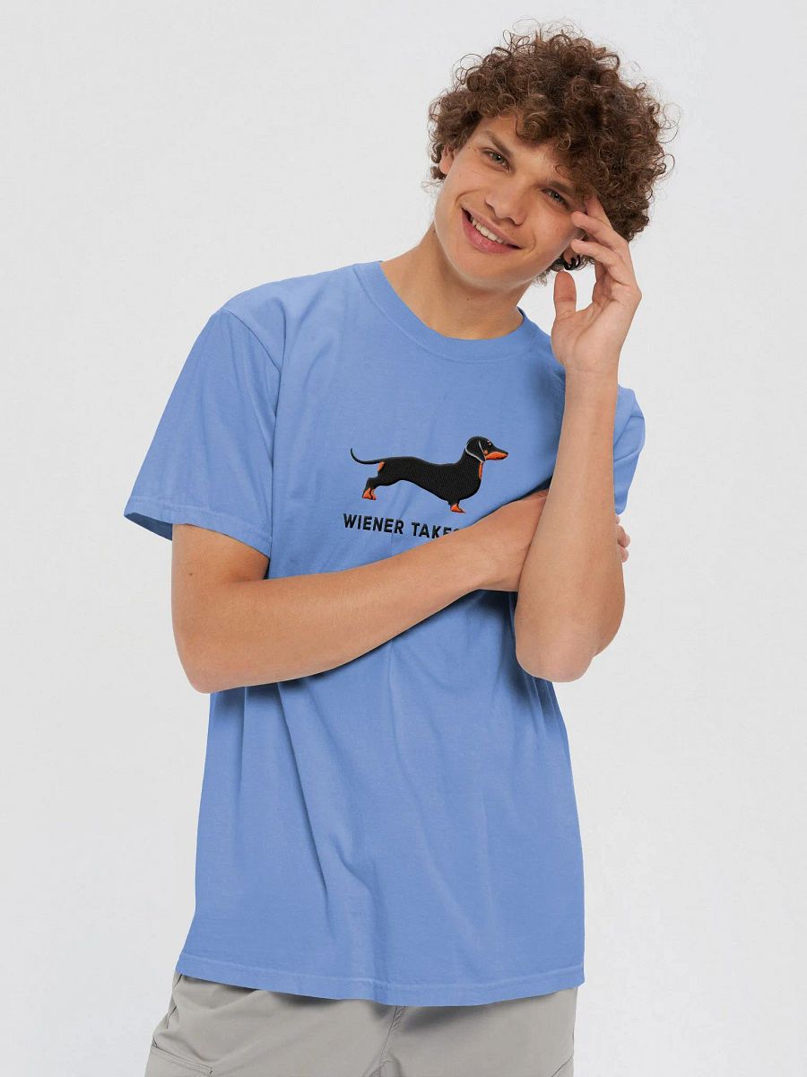 Wiener Takes All T-Shirt(Embroidered) of a Dachshund product image (5)