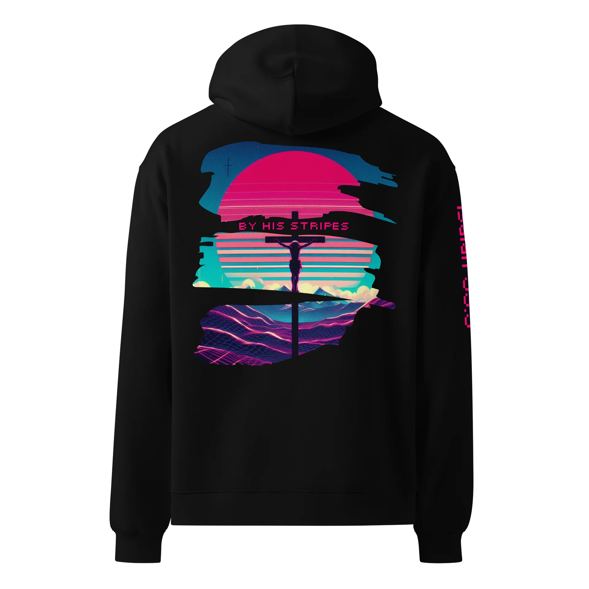 By His Stripes Hoodie product image (4)