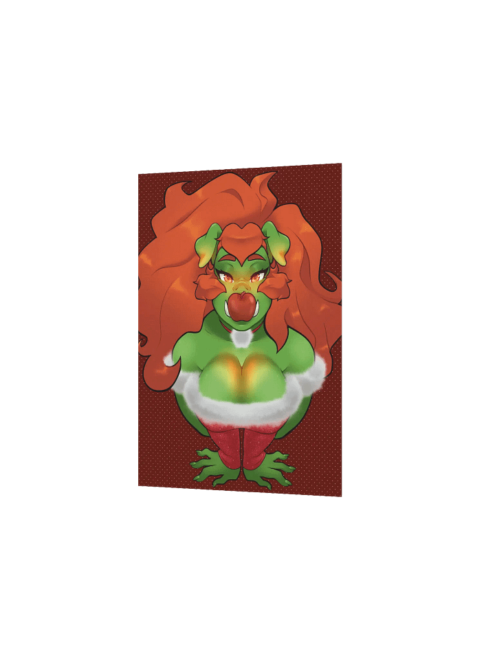 -LIMITED- Christmas Porc Matte Poster product image (2)