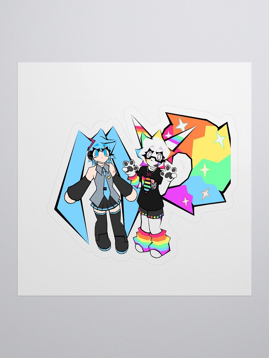glitter vs miku sticker product image (1)