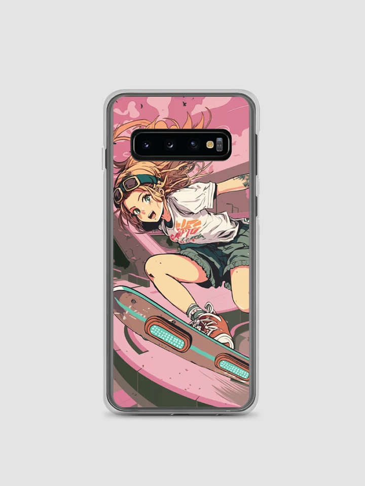Embrace Anime Awesomeness with our Skater Girl Design - Protect Your Phone with Style! For Samsung product image (1)