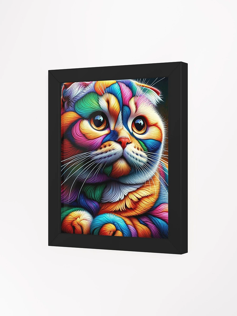 Framed High-Quality Matte Poster (in): Scottish Fold product image (50)