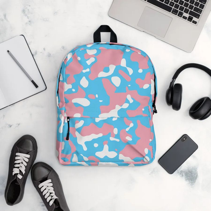 Trans Camo - Out & Proud - Backpack product image (10)