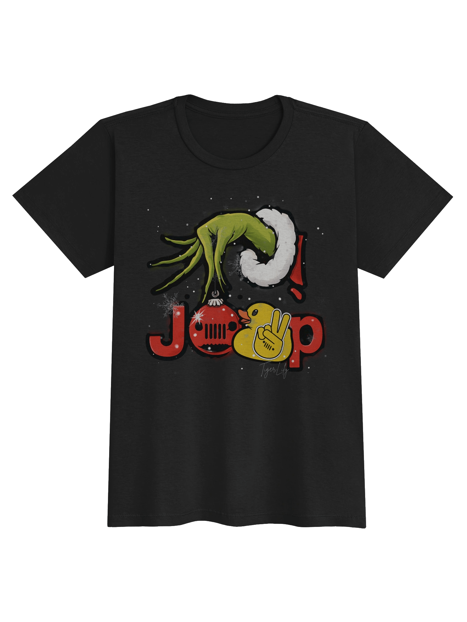 Grinchy Holiday Jeep T-Shirt product image (1)