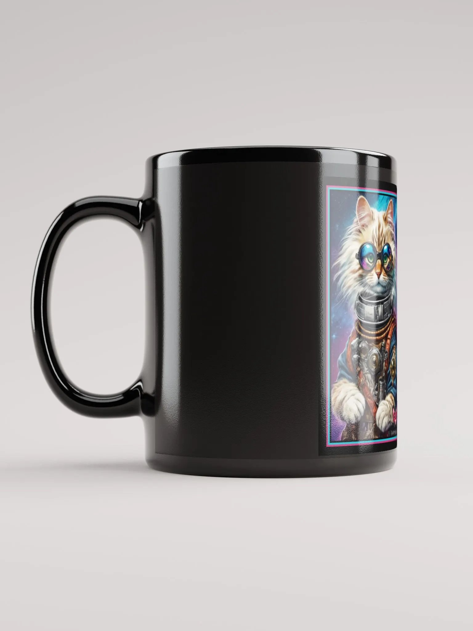 Space Pirate Cat mug 2 designs product image (6)