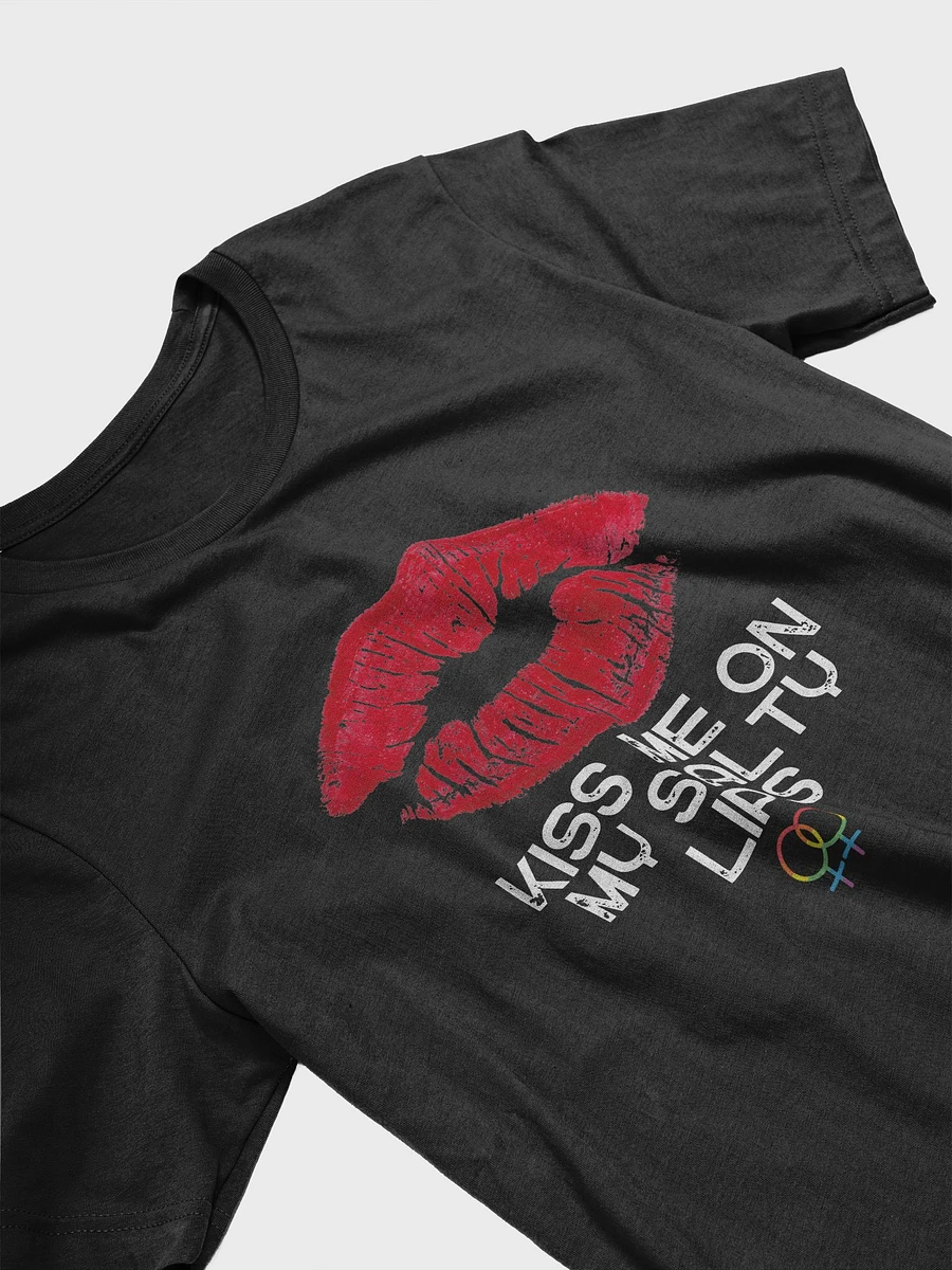 LGBTQ+ T-Shirt - Kiss Me On My Salty Lips (dark) product image (5)