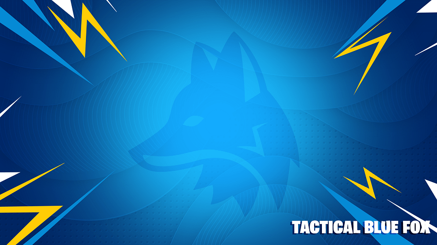 Tactical BlueFox Wallpaper product image (1)