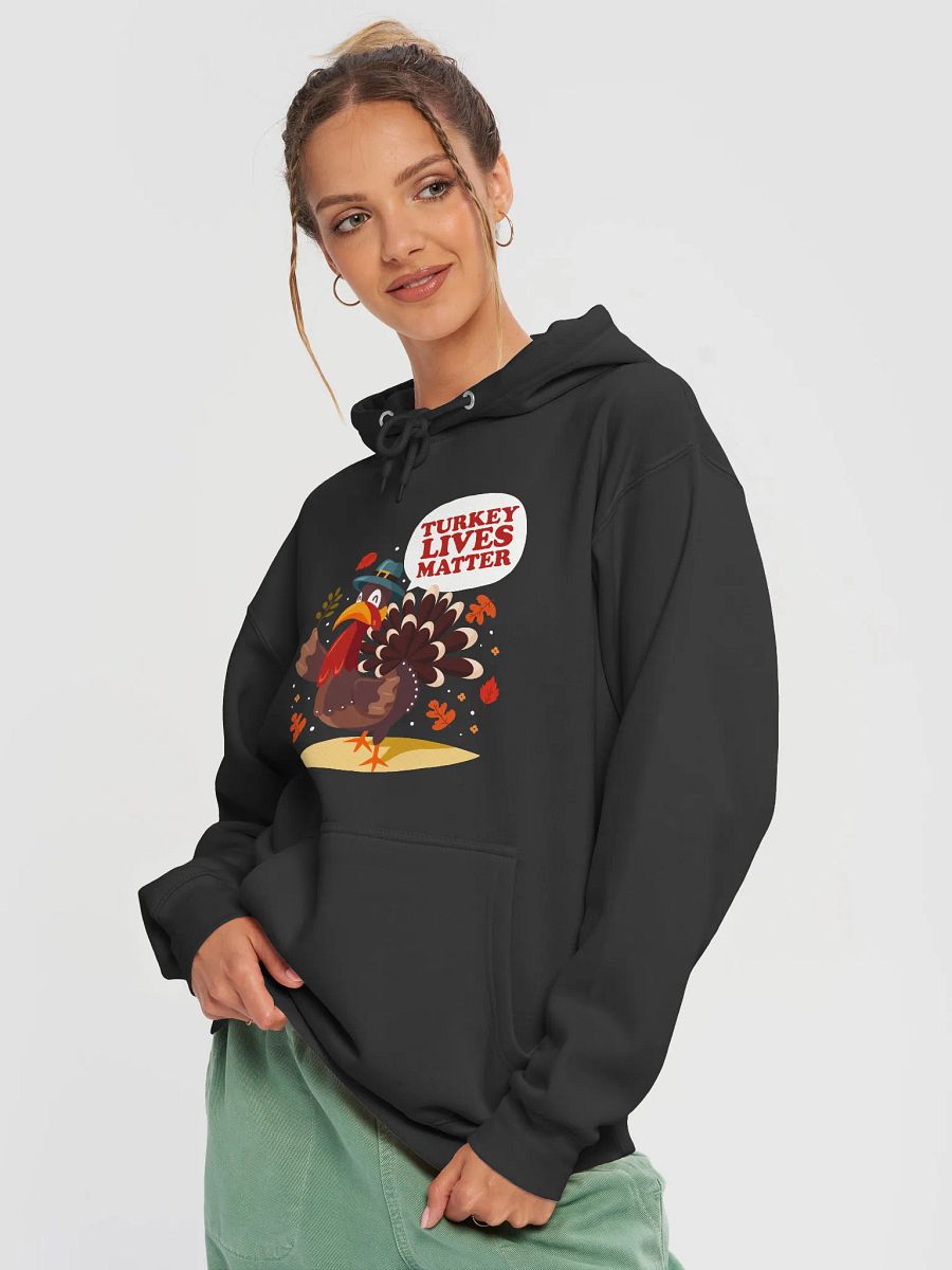 🦃 Turkey Lives Matter Shirt | Funny Thanksgiving Turkey Shirt | Humorous Fall Holiday product image (3)