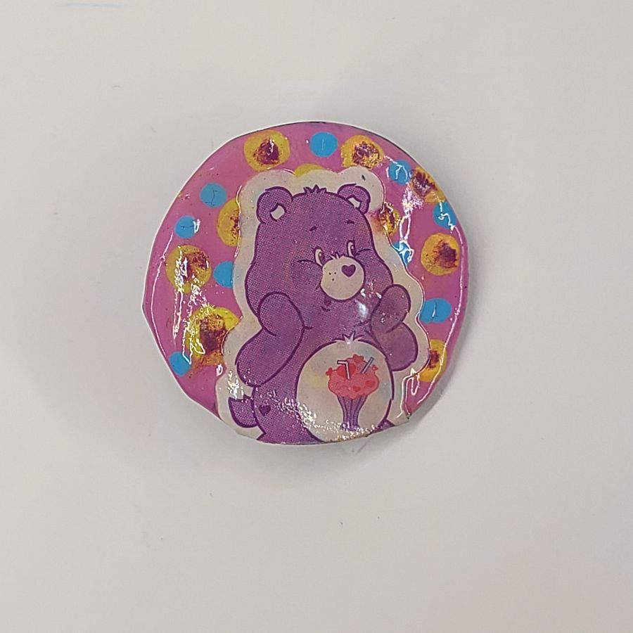 Share Bear Care Bear bottle cap pin product image (3)