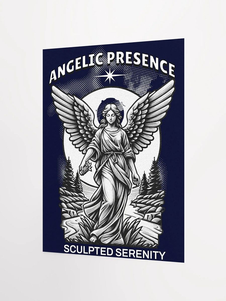 Angelic Presence Sculpted Serenity - Matte Poster product image (7)
