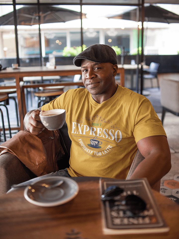 Vintage Expresso Cafe Logo T-Shirt product image (2)